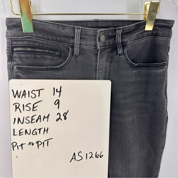 Athleta Gray Jeans Womens Size 4 Ankle Fitted - Picture 8 of 8